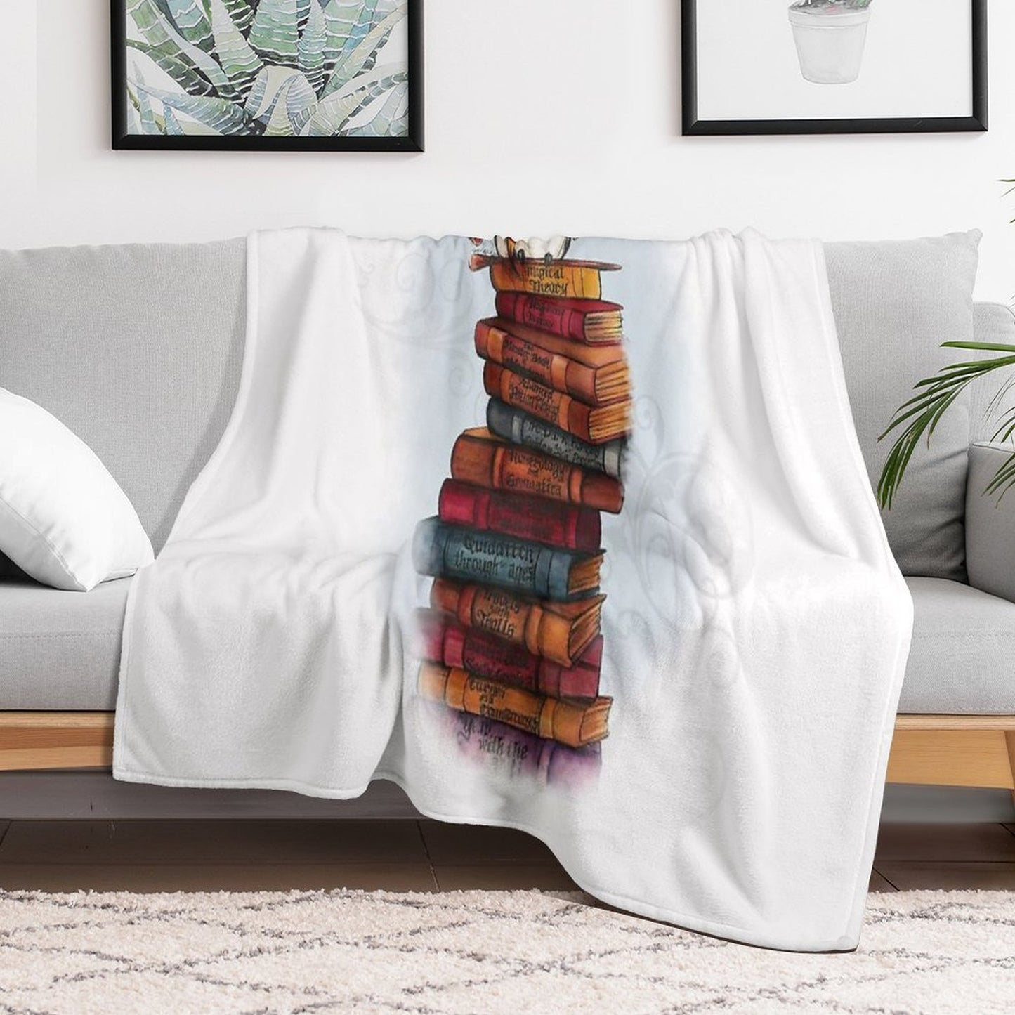 Hedwig Wrinkle-free Throw Blanket