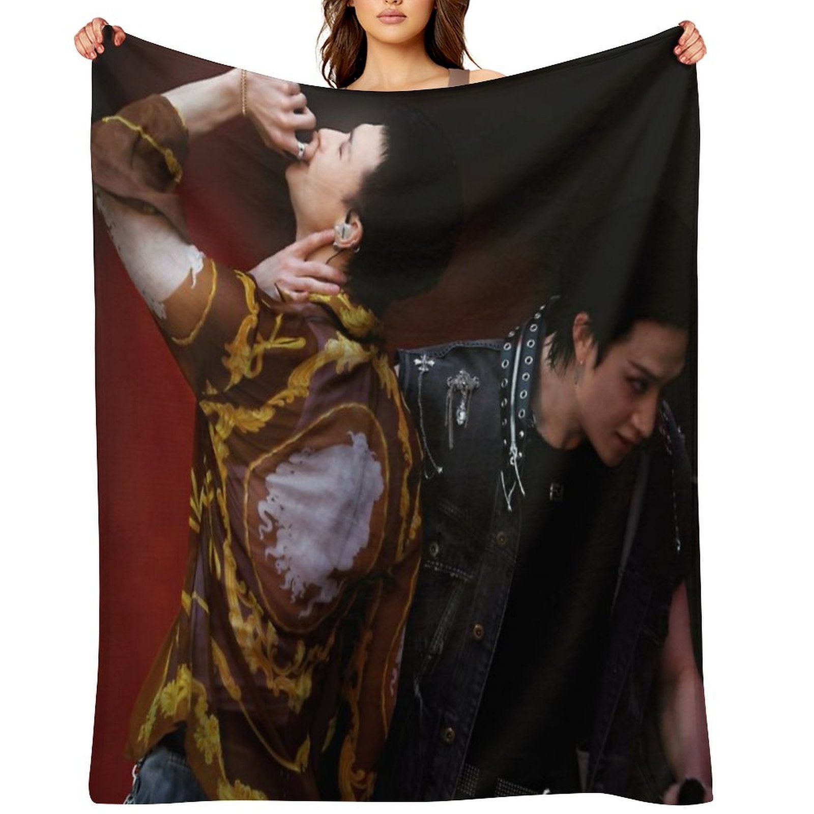Chan And Hyunjin- Escape Lightweight Throw Blanket