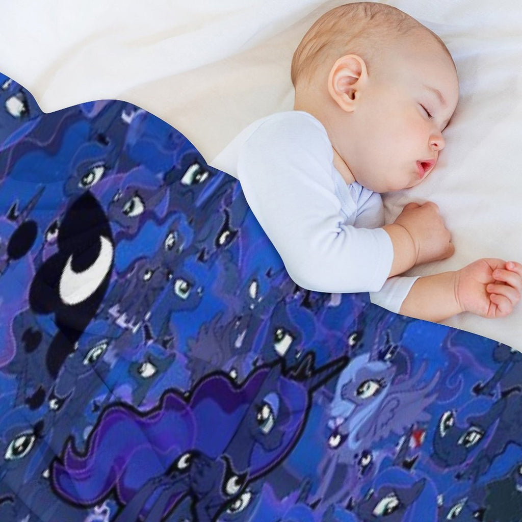 Princess Luna Velvety-soft Throw Blanket