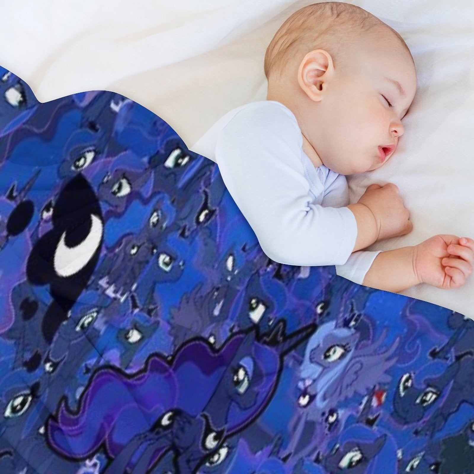 Princess Luna Velvety-soft Throw Blanket