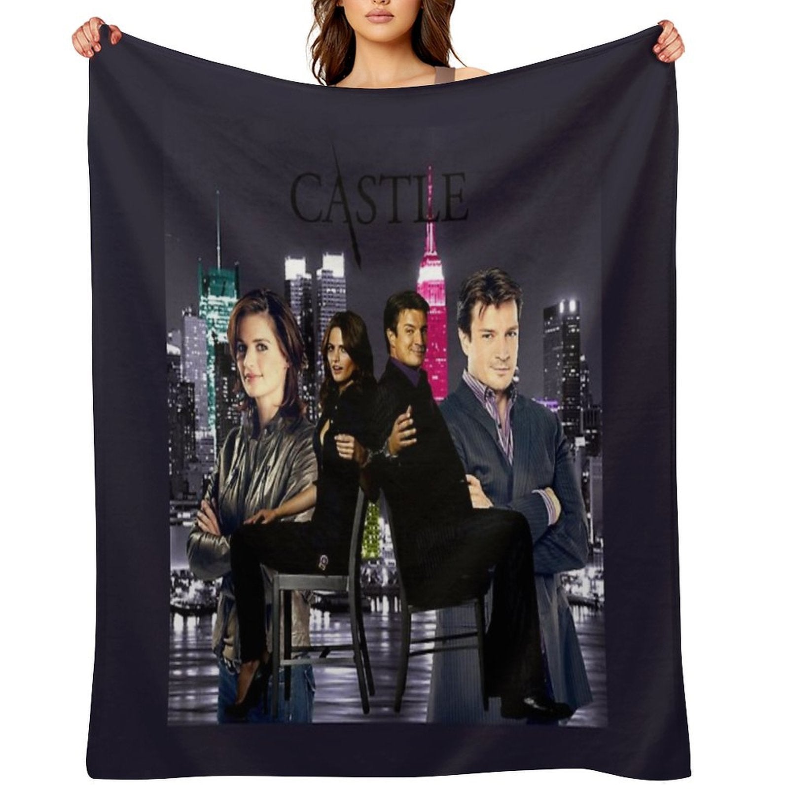 Castle Sustainable Throw Blanket
