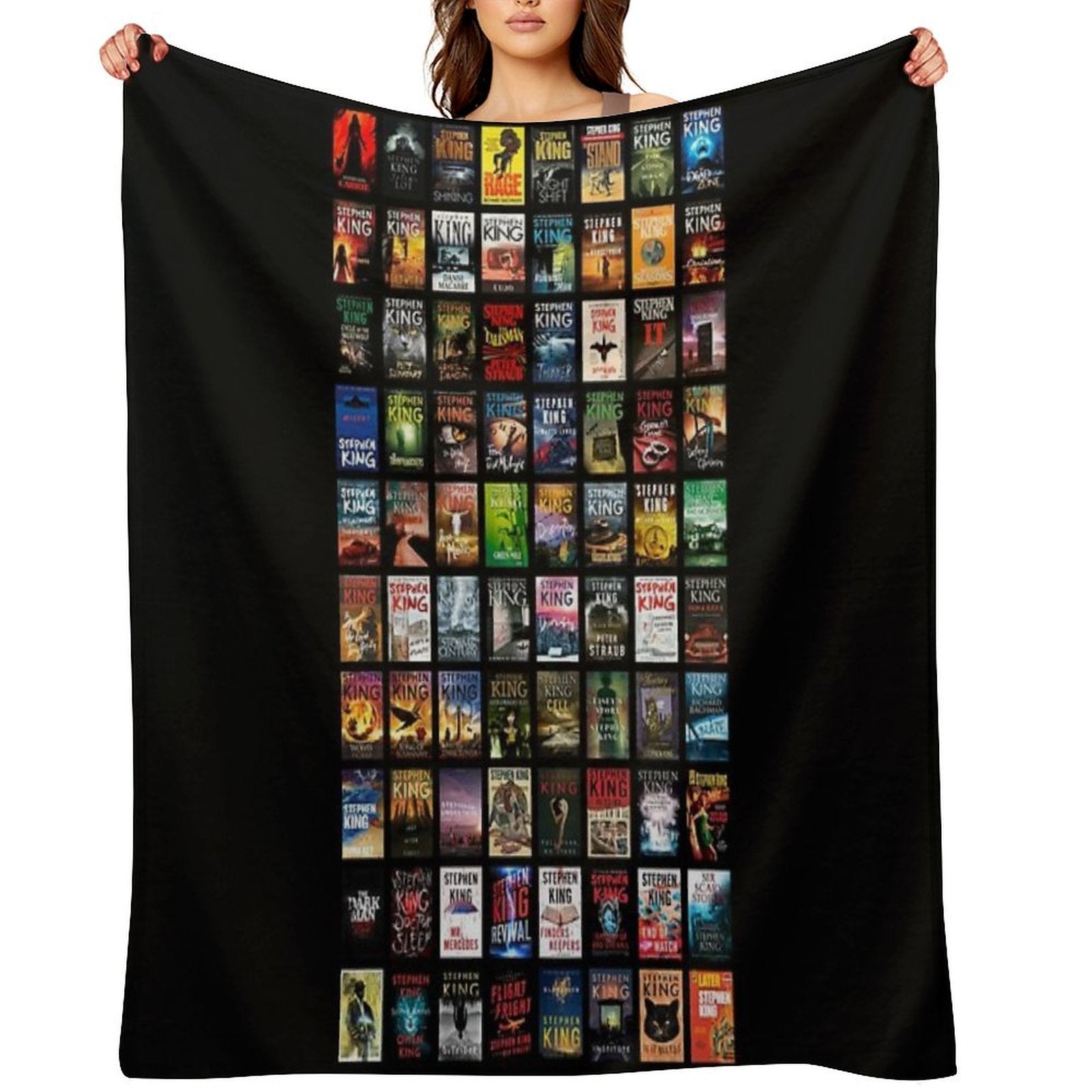 Complete Works of Stephen King Plush Throw Blanket