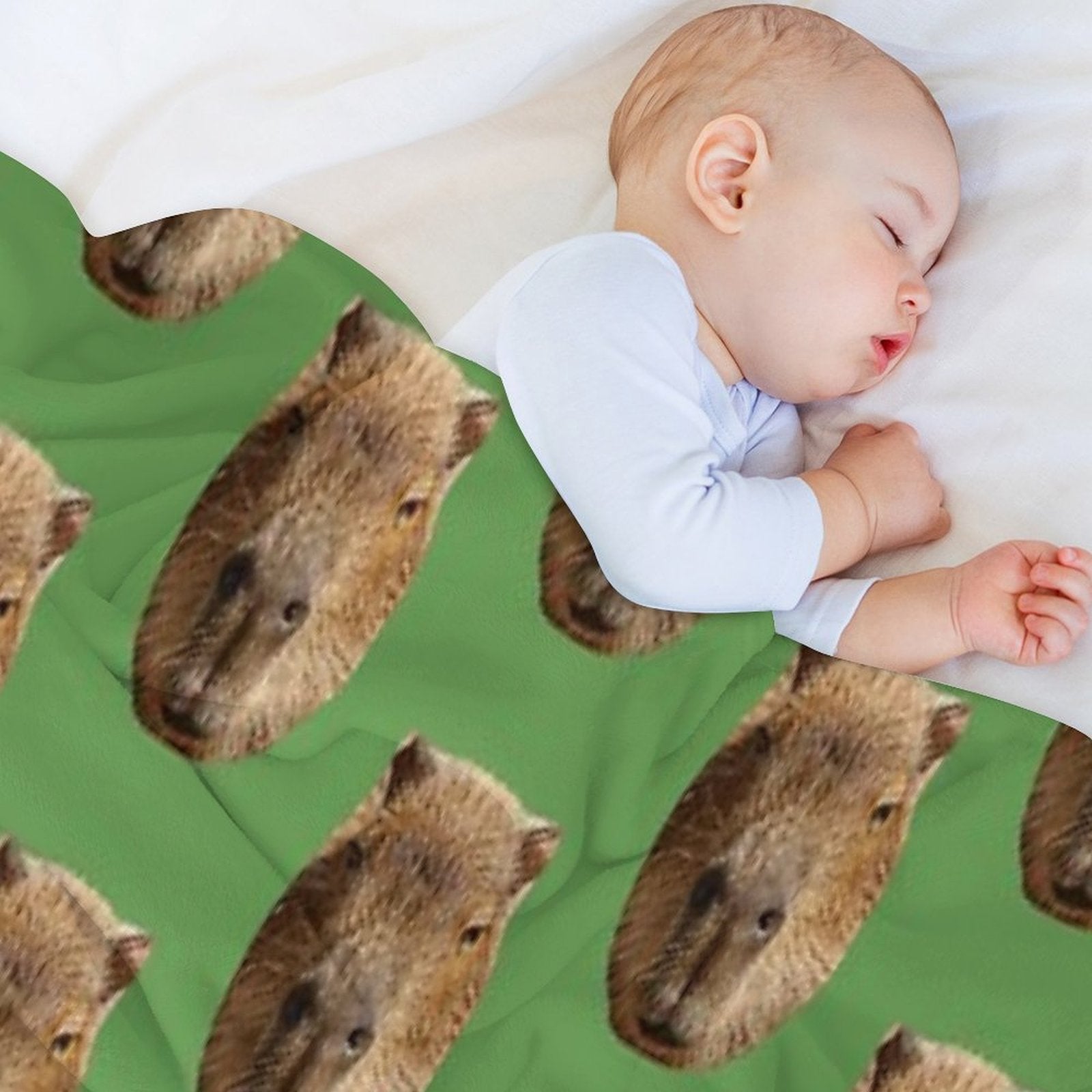 Don't Worry Be Cappy Wrinkle-free Throw Blanket