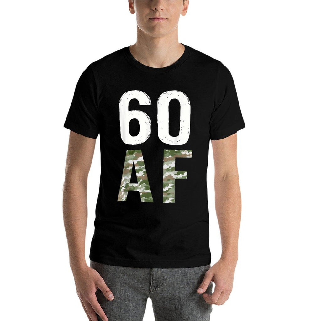 60 AF Vintage 60th Birthday Military  Affordable Price T-Shirt