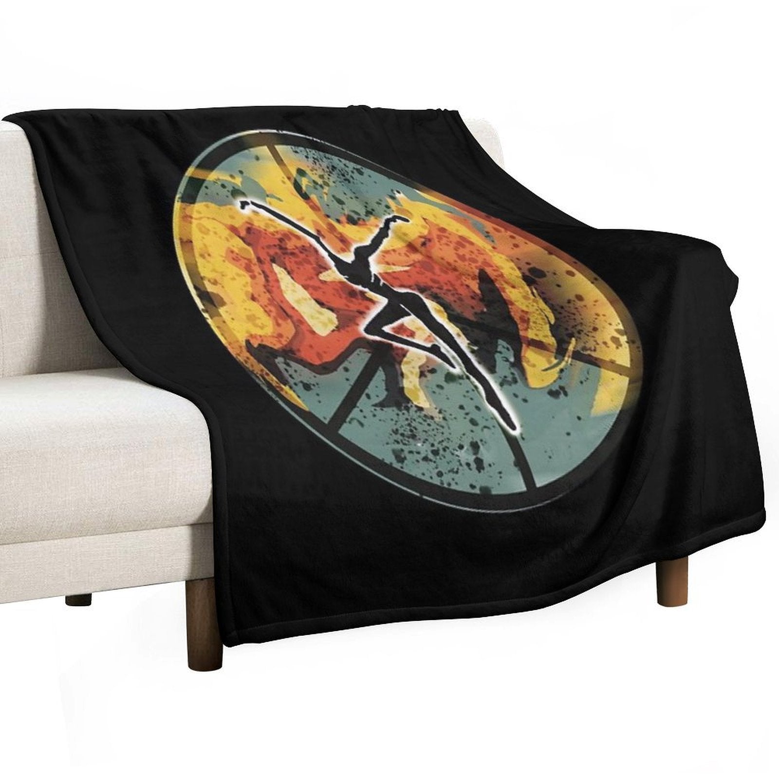 DMB Fire Dancer Premium Throw Blanket