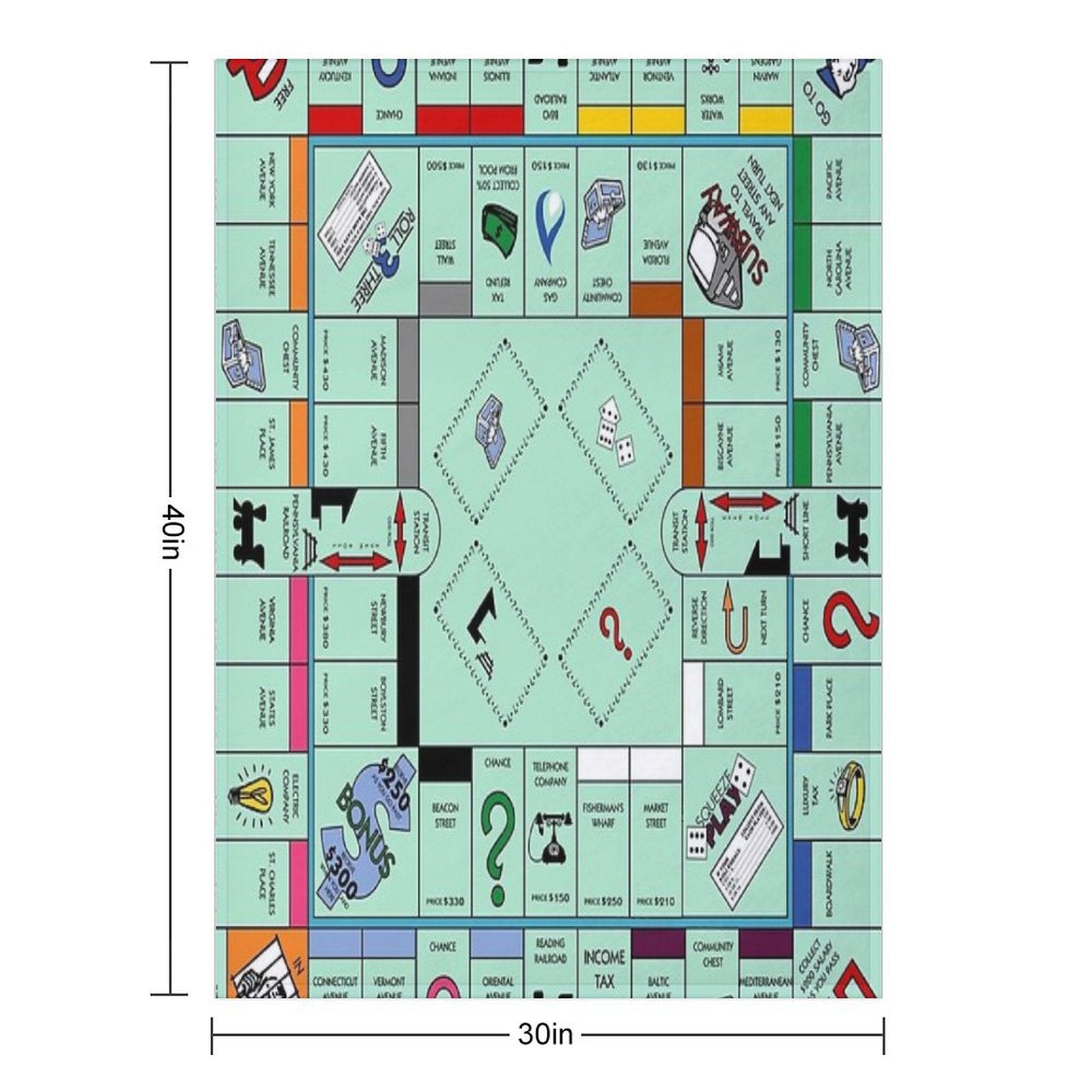 Board Durable Throw Blanket