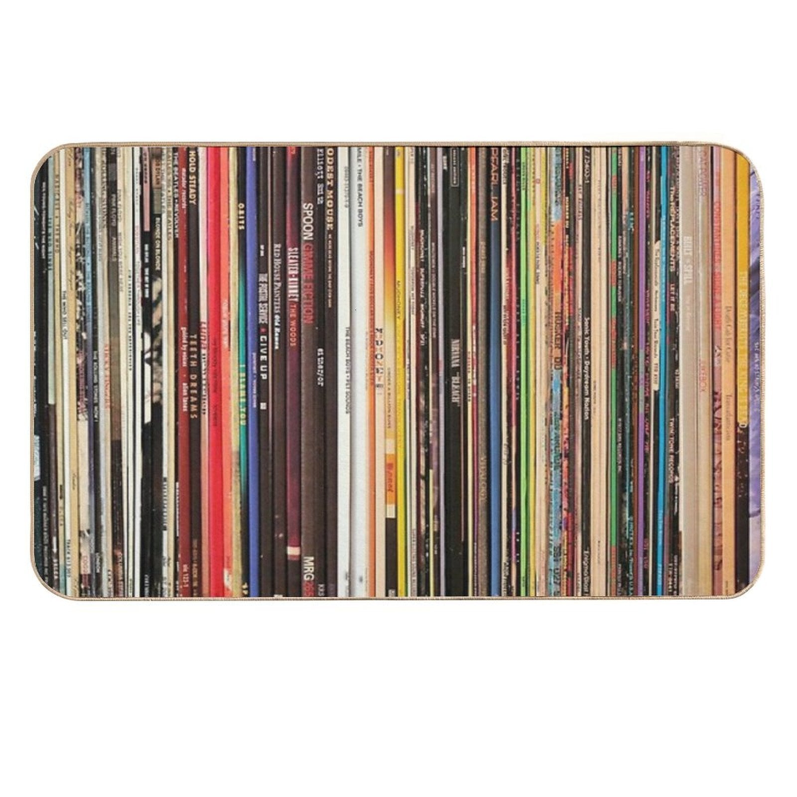 Ultimate Vinyl Record Collection  Repositionable Bath Mat