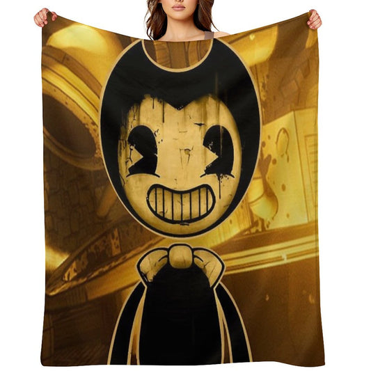 Bendy And The Ink Machine Lightweight Throw Blanket