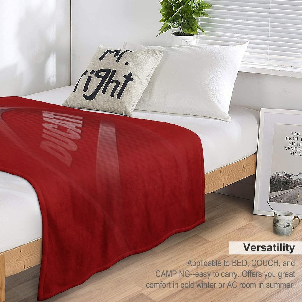 Ducati Design Concept Velvety-soft Throw Blanket