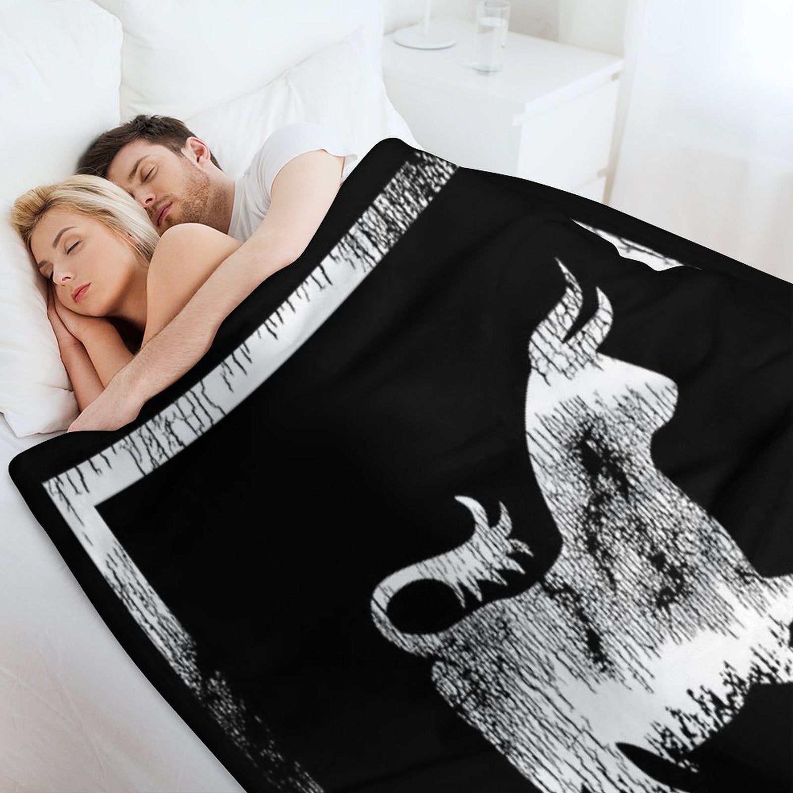 Caesar's Legion Logo (WornWhite) Multi-functional Throw Blanket