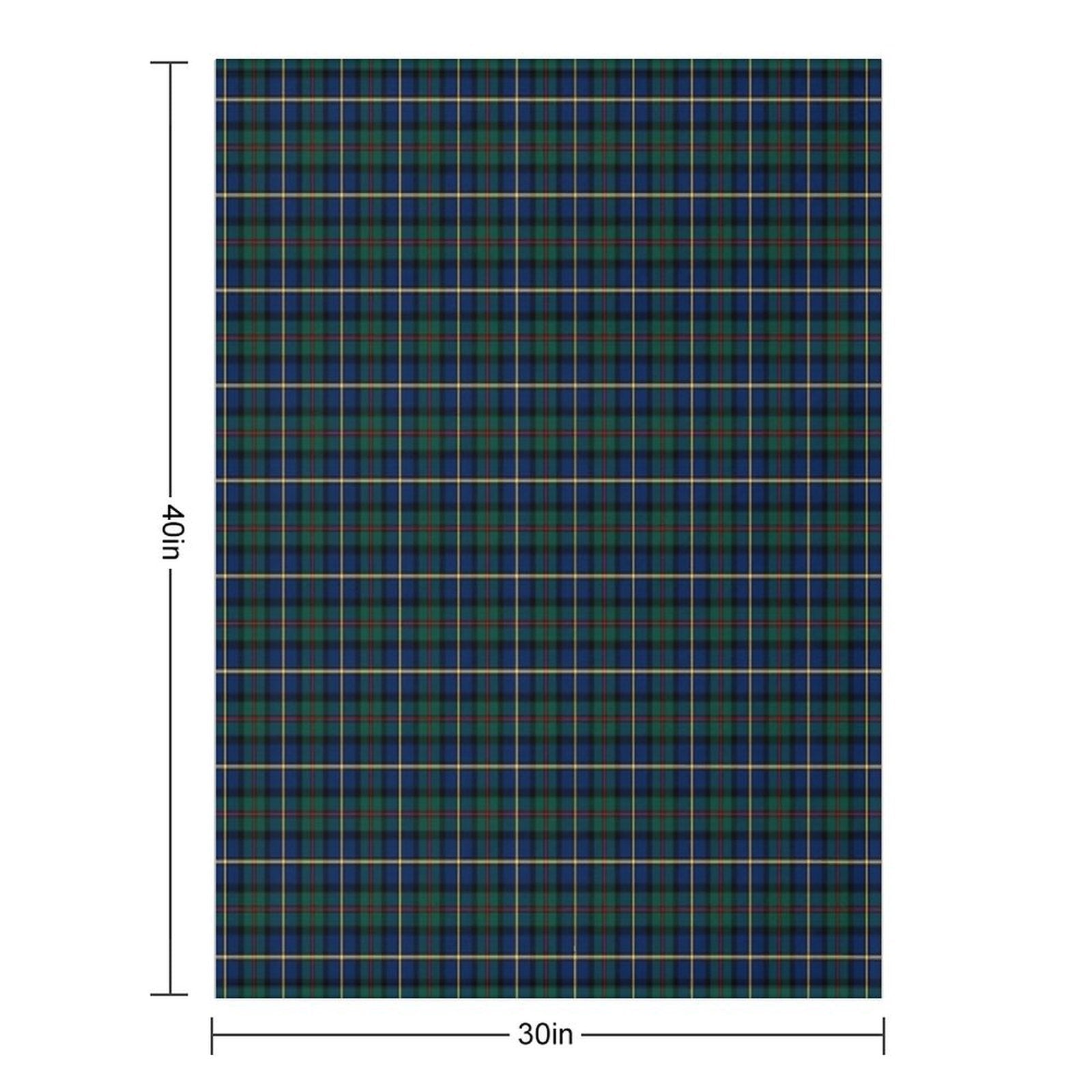 Clan MacLeod of Skye Tartan Machine-washable Throw Blanket