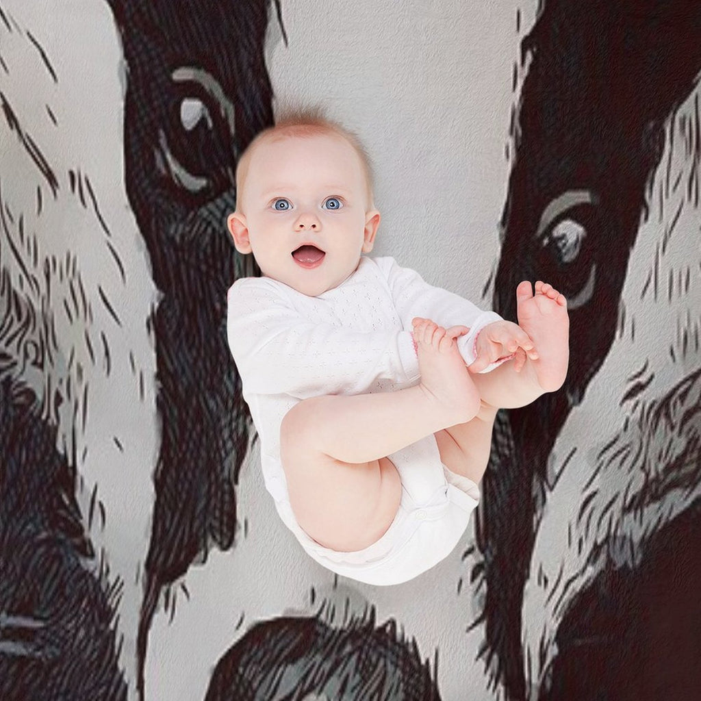 Badger Wrinkle-free Throw Blanket