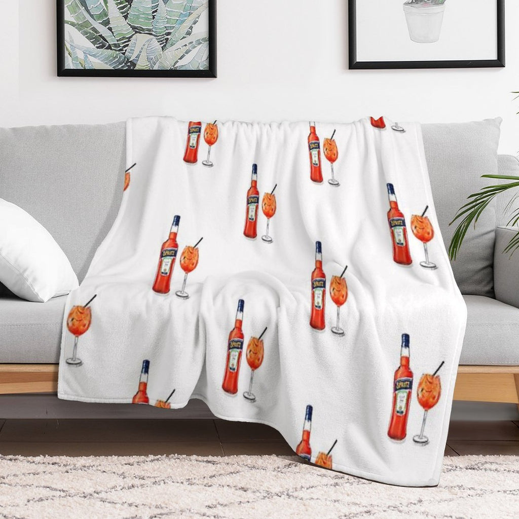 Spritz Cheers! Quick-dry Throw Blanket