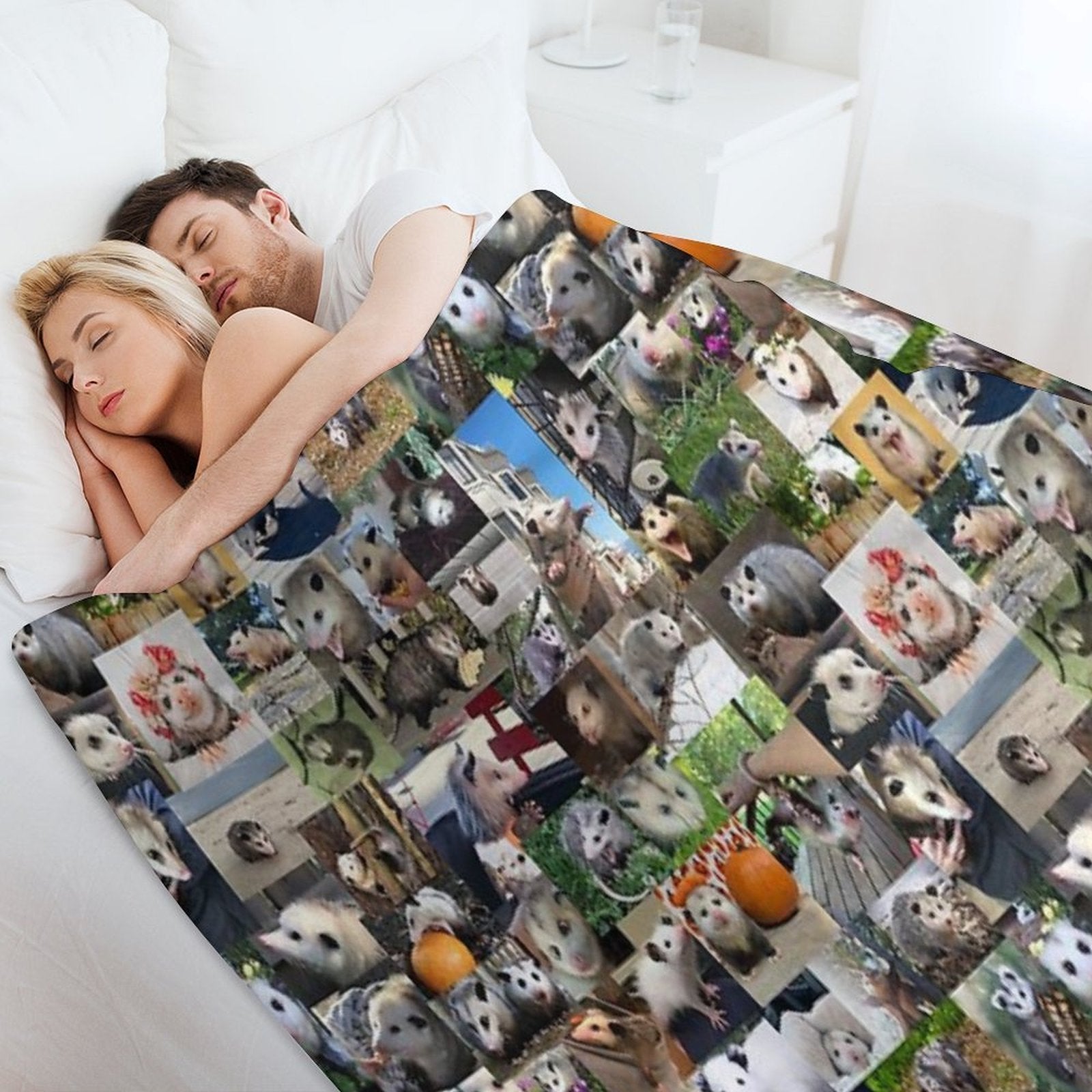 Ultimate Opossums (4K) Shrink-resistant Throw Blanket