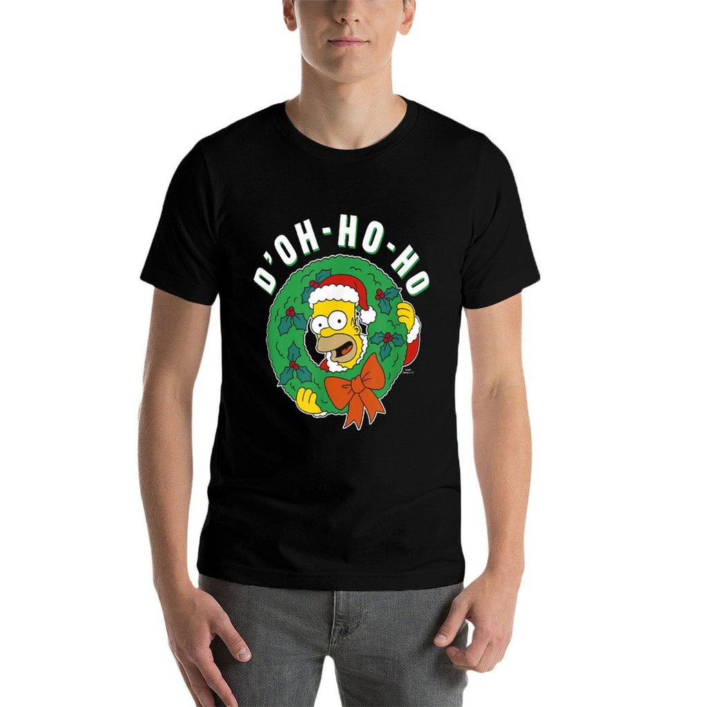 The Simpsons Christmas Homer DOh-Ho-Ho Alt  Versatile T-Shirt