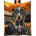 Tennessee Bluetick Coonhound - Game Day Sustainable Throw Blanket