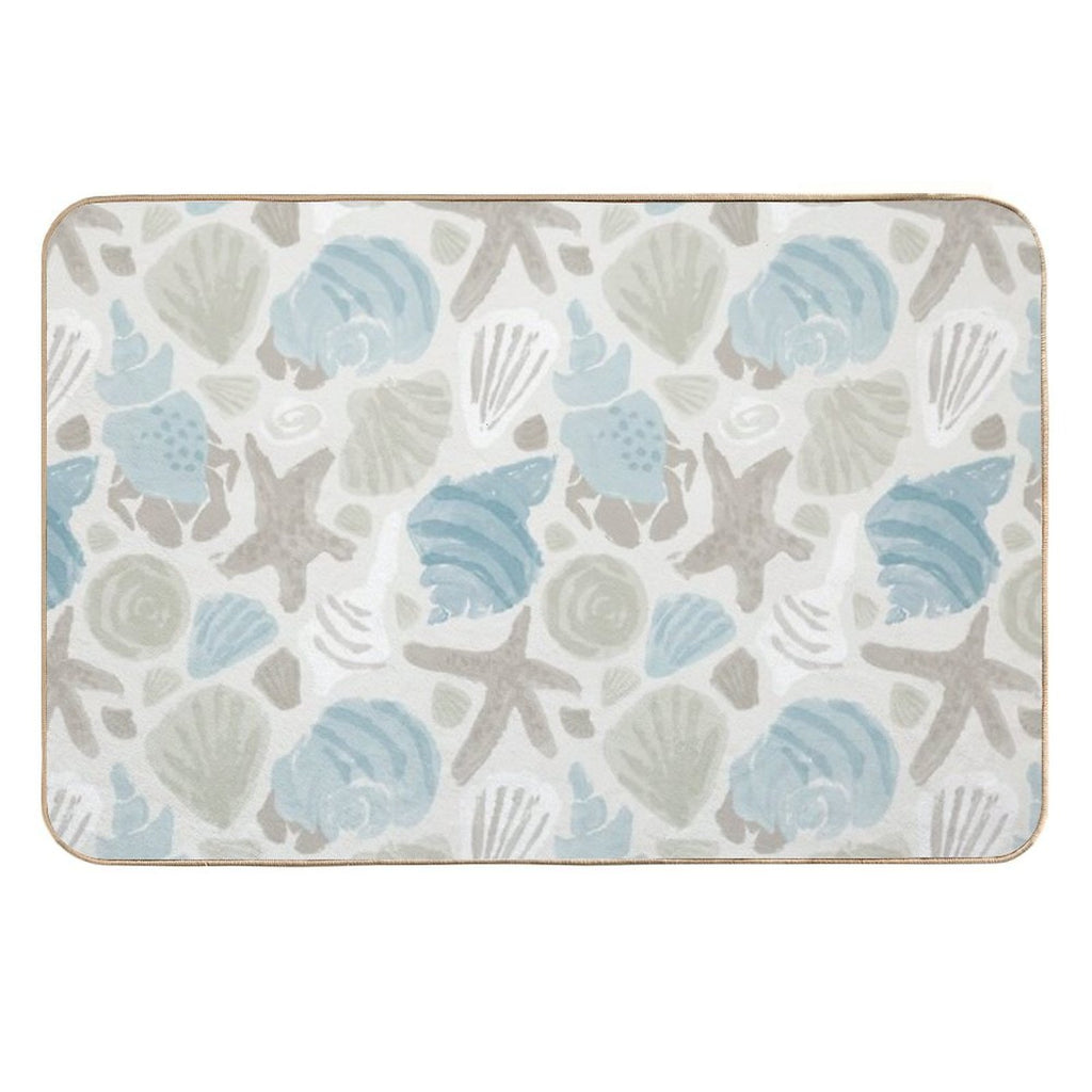She Sells Seashells by The Seashore  Pet-Safe Bath Mat