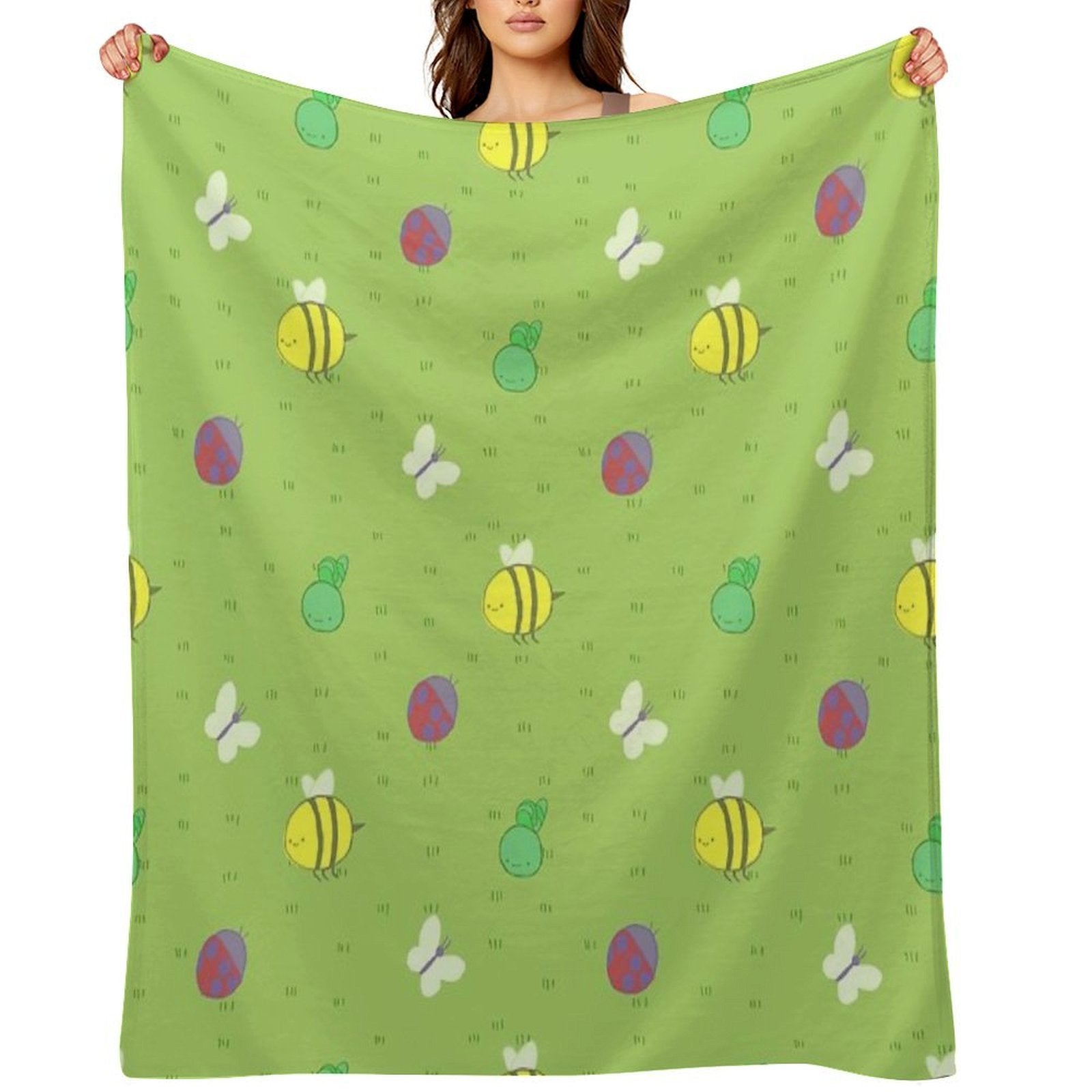 Adventure Time™ End Credits Pattern Multi-functional Throw Blanket