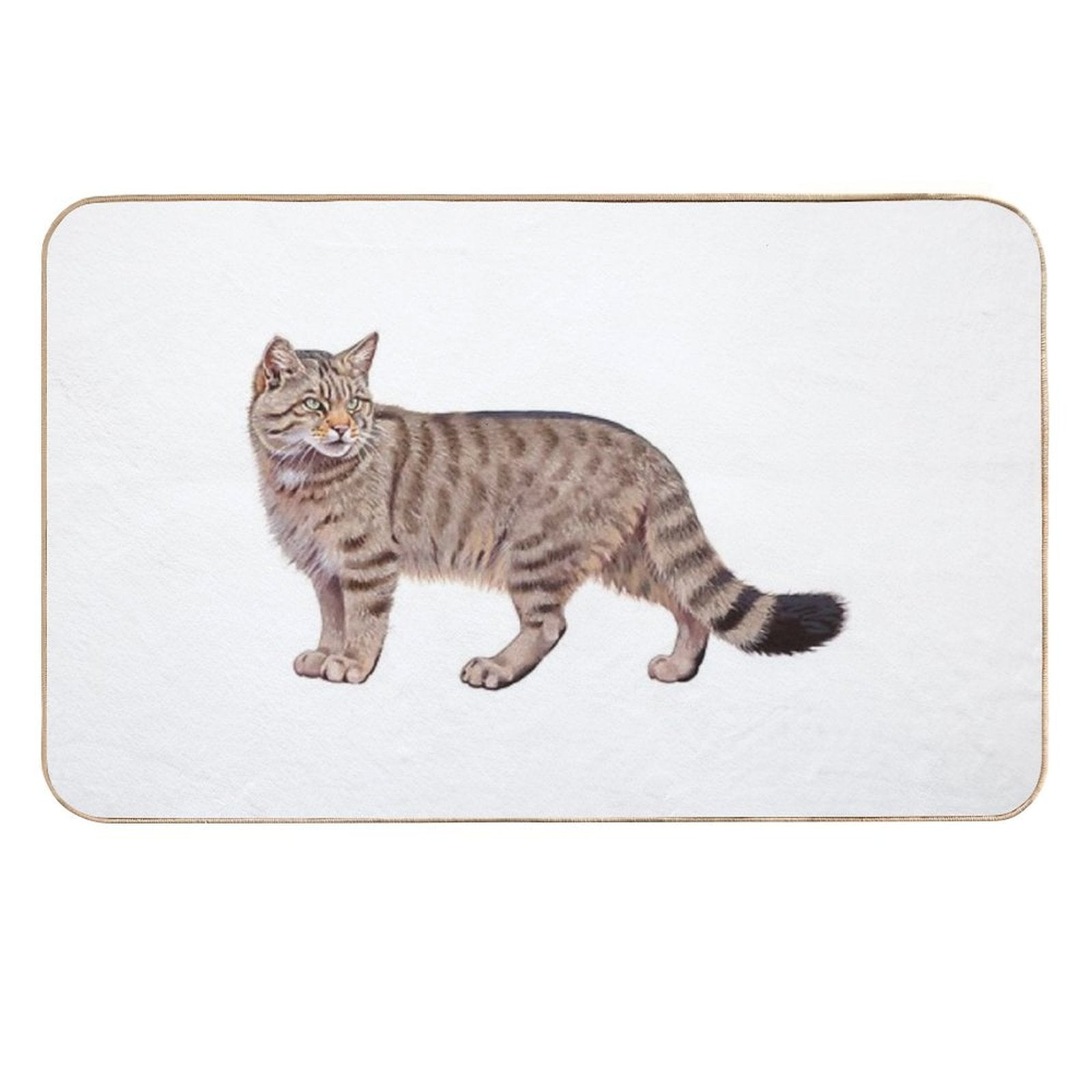 European Wild Cat  Pet-Safe Bath Mat
