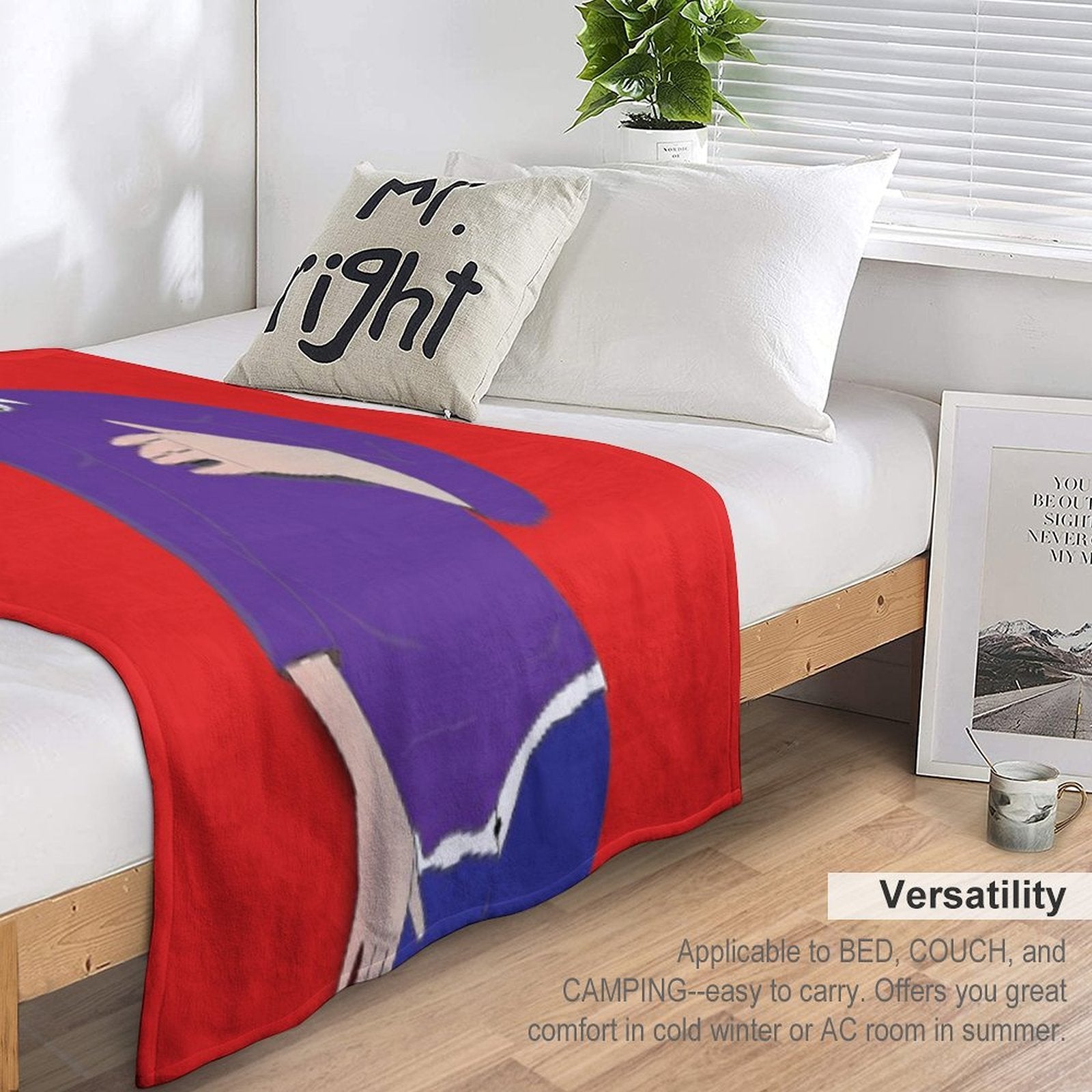 Ali The Anointed Before Redemption Travel-friendly Throw Blanket