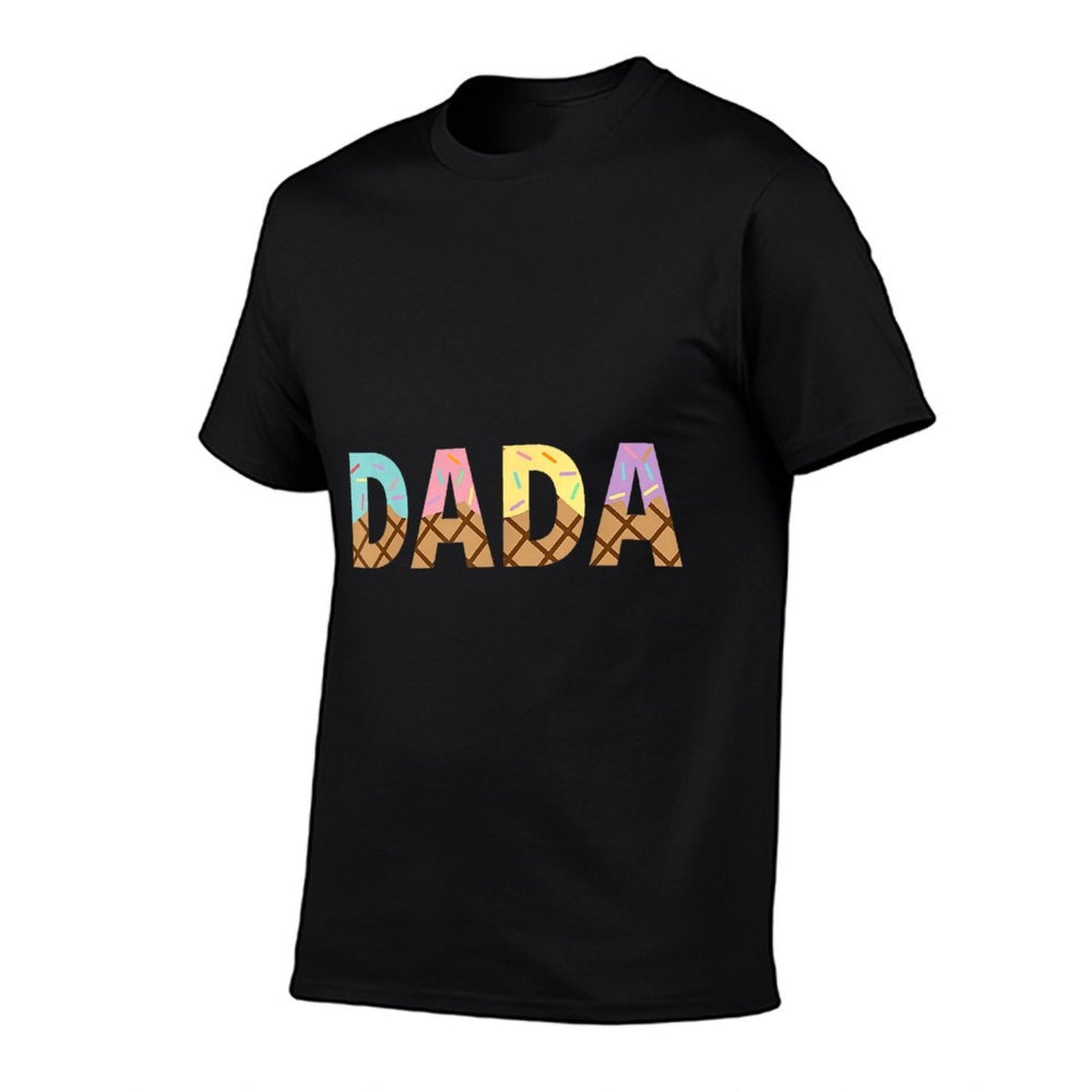 Dada Of The Sweet One Ice Cream 1st First Family Father Day  Oversized Silhouette T-Shirt