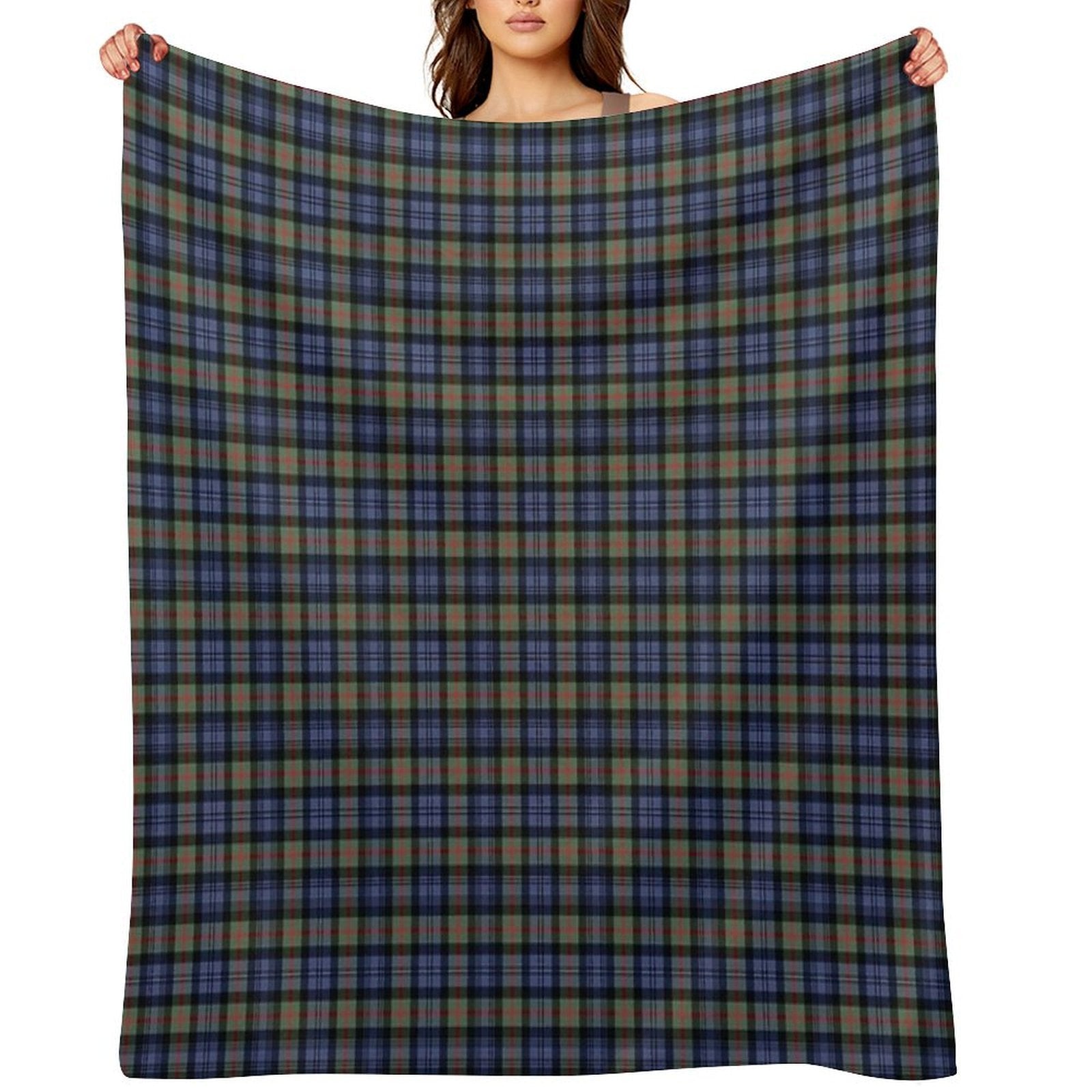 Clan Murray Tartan (Ancient) Comfort Throw Blanket