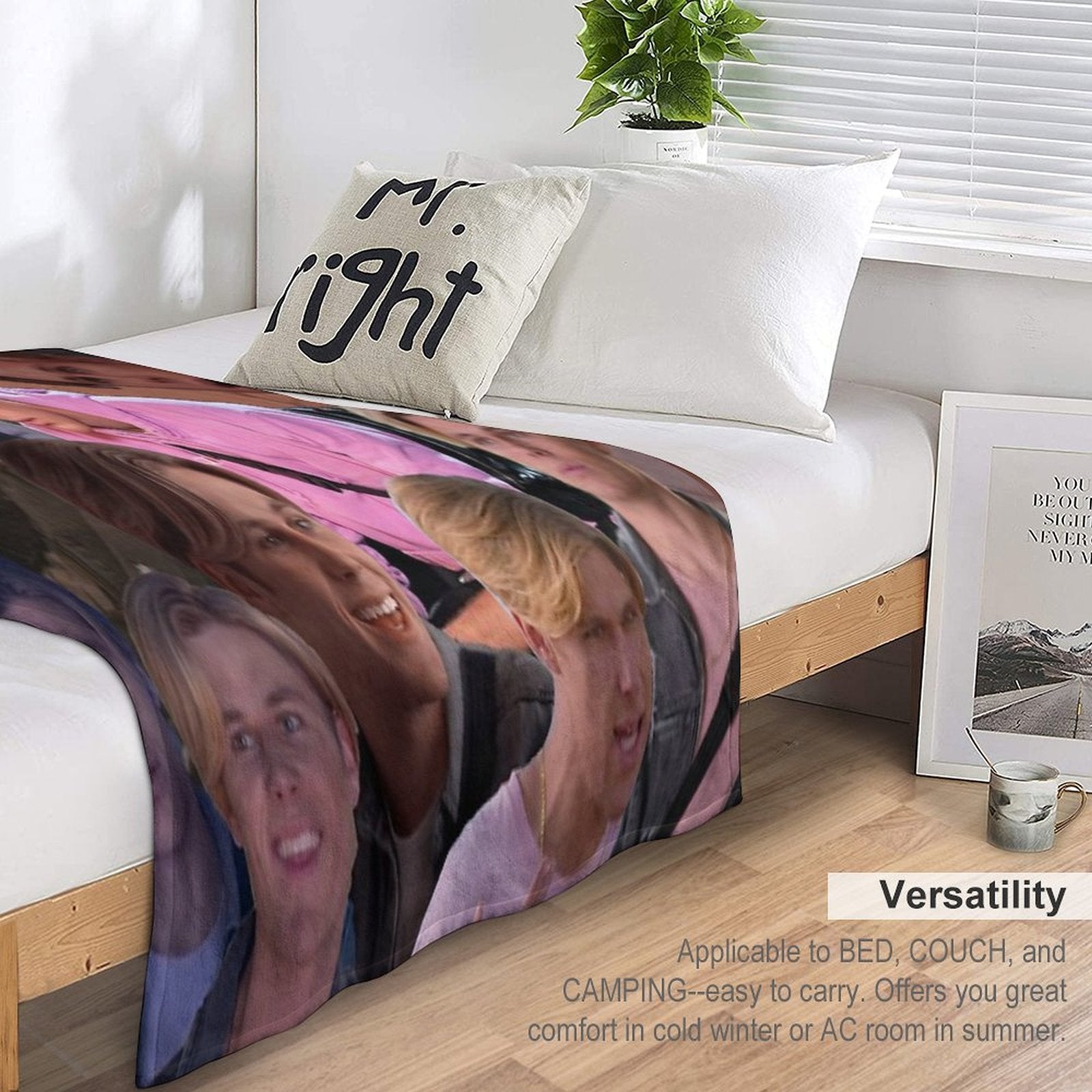 Alex from JATP Gift-ready Throw Blanket
