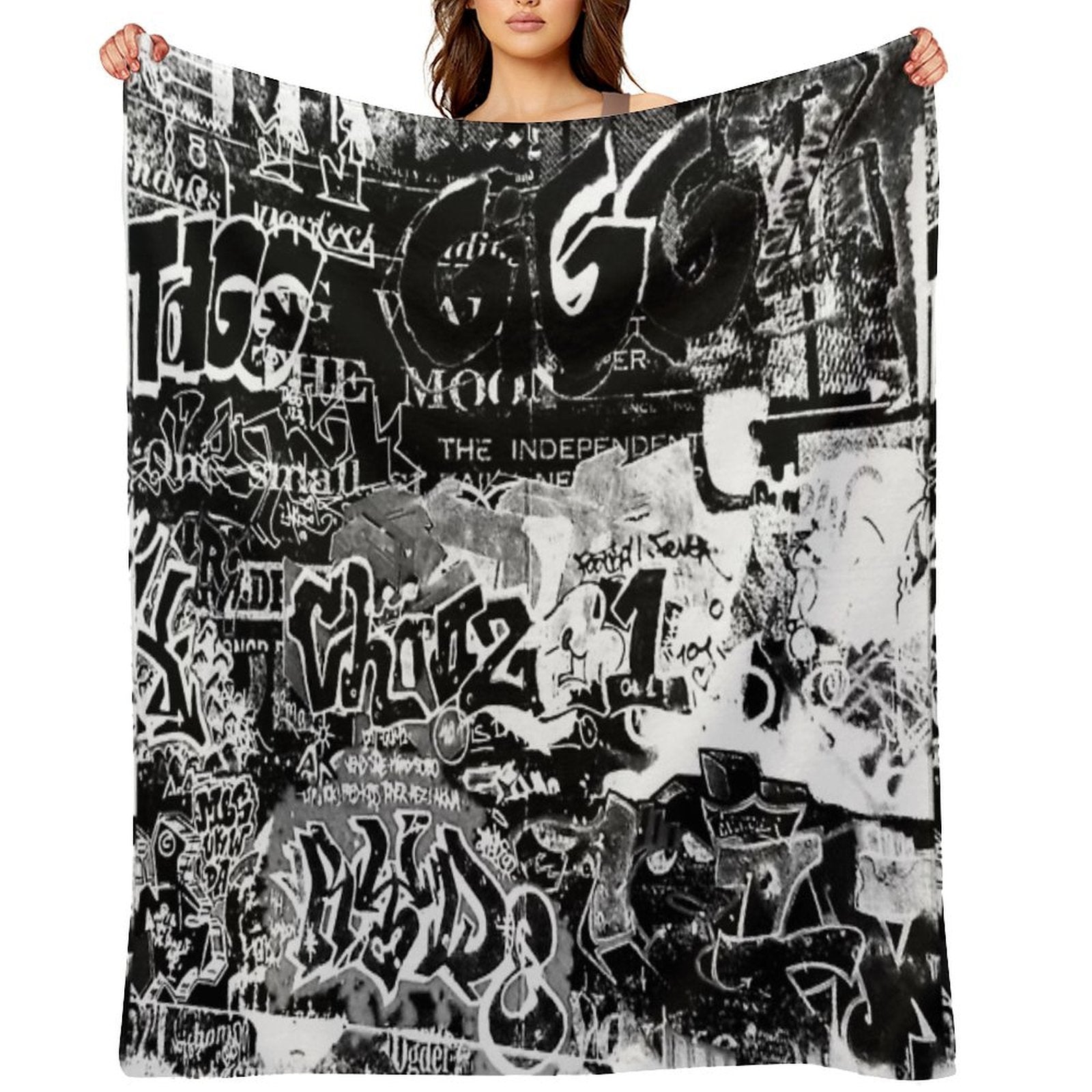 Graffiti Comfort Throw Blanket