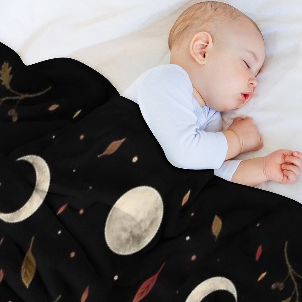 Autumn Fox Wrinkle-free Throw Blanket
