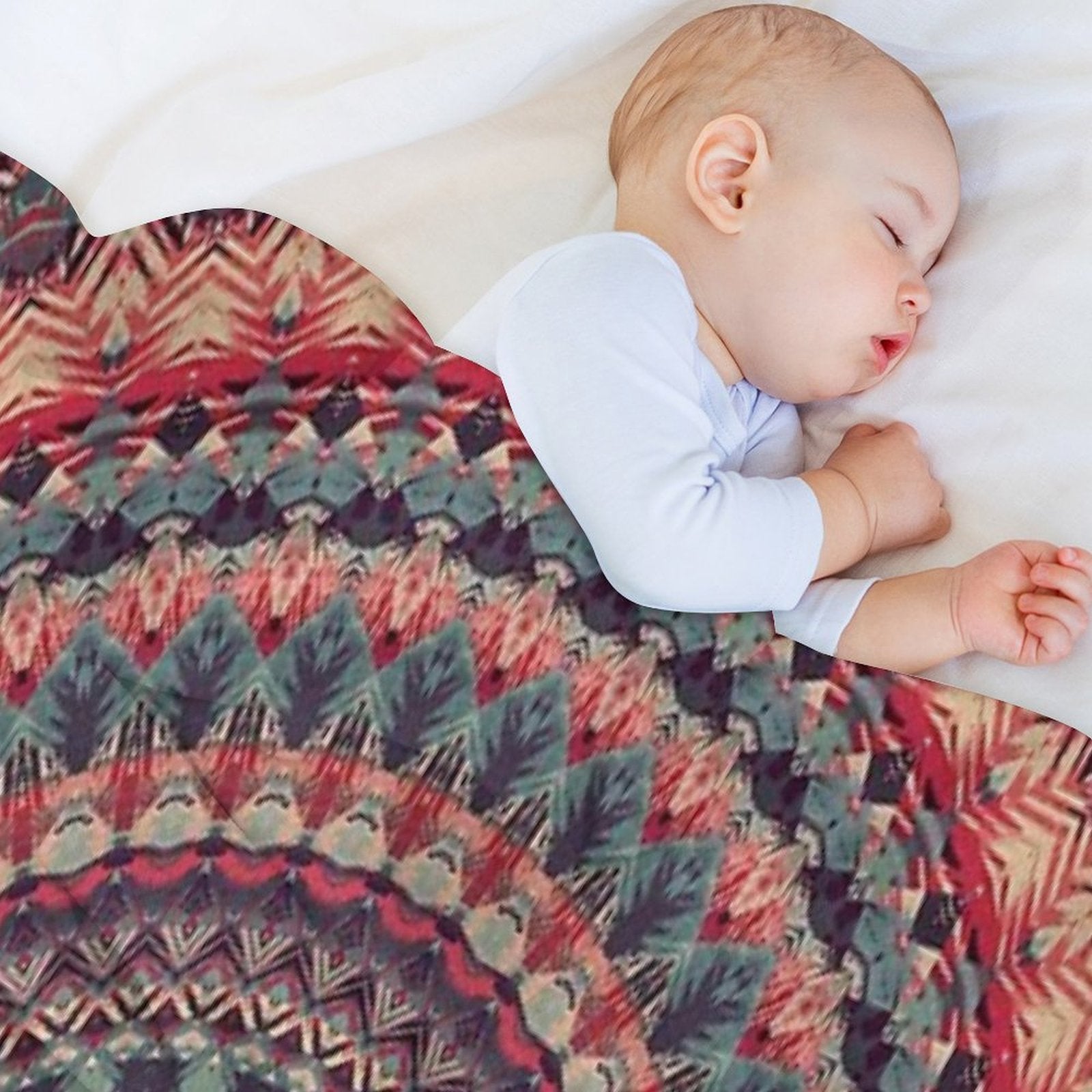 Mandala 126 Sustainable Throw Blanket