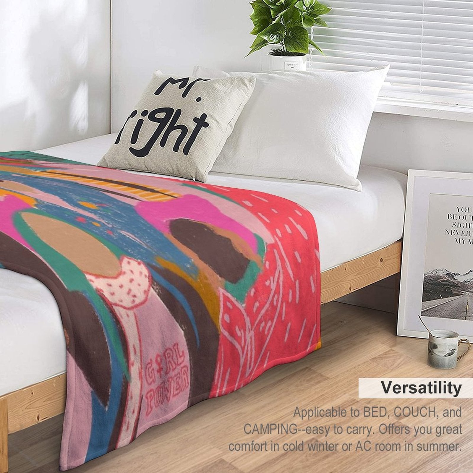 Women's March Gift-ready Throw Blanket