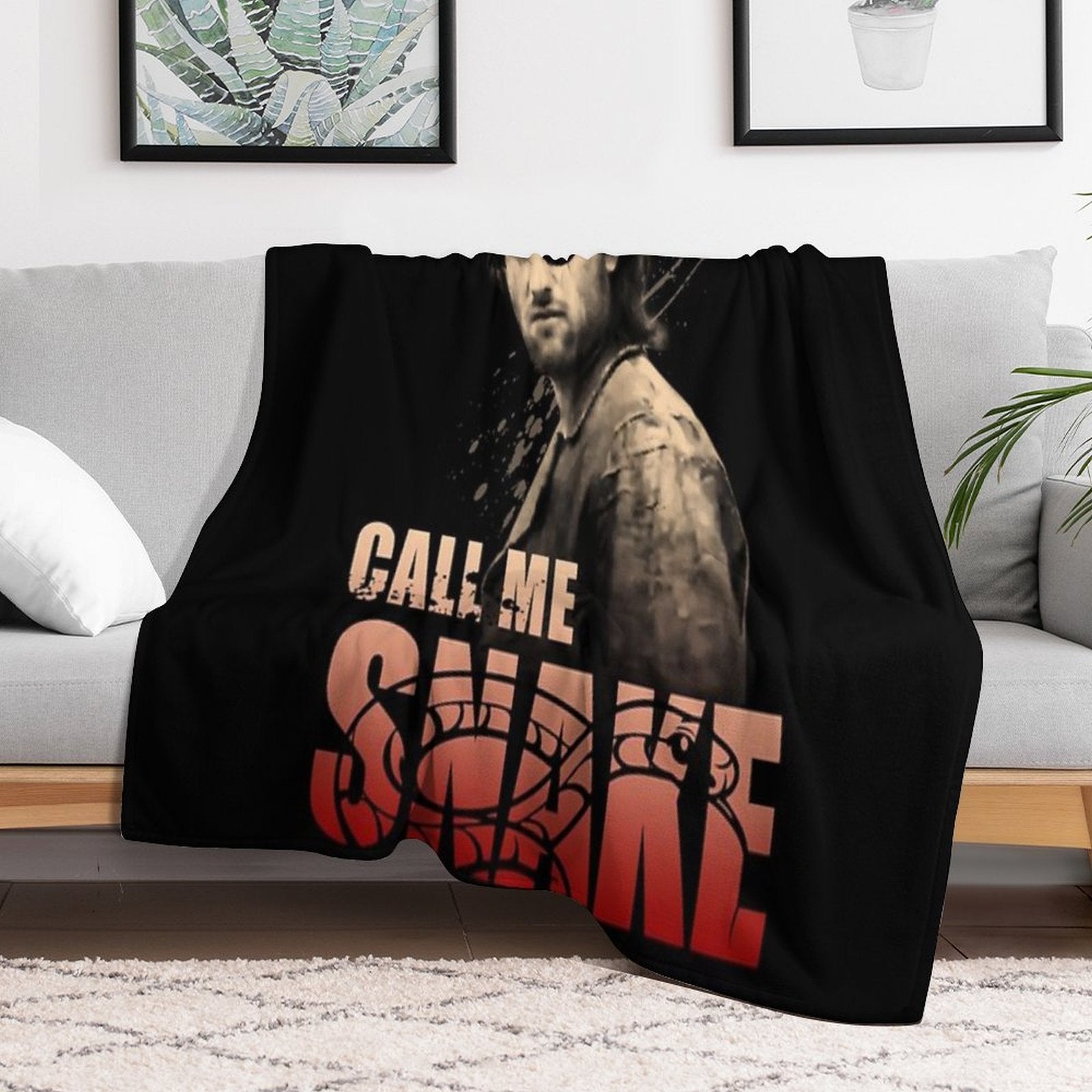 Call Me Snake Durable Throw Blanket