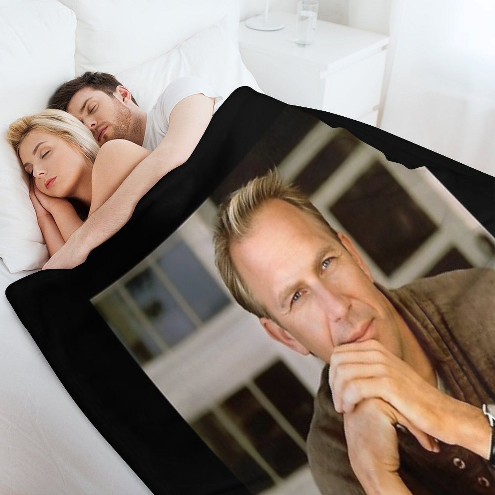 Kevin Costner Quick-dry Throw Blanket