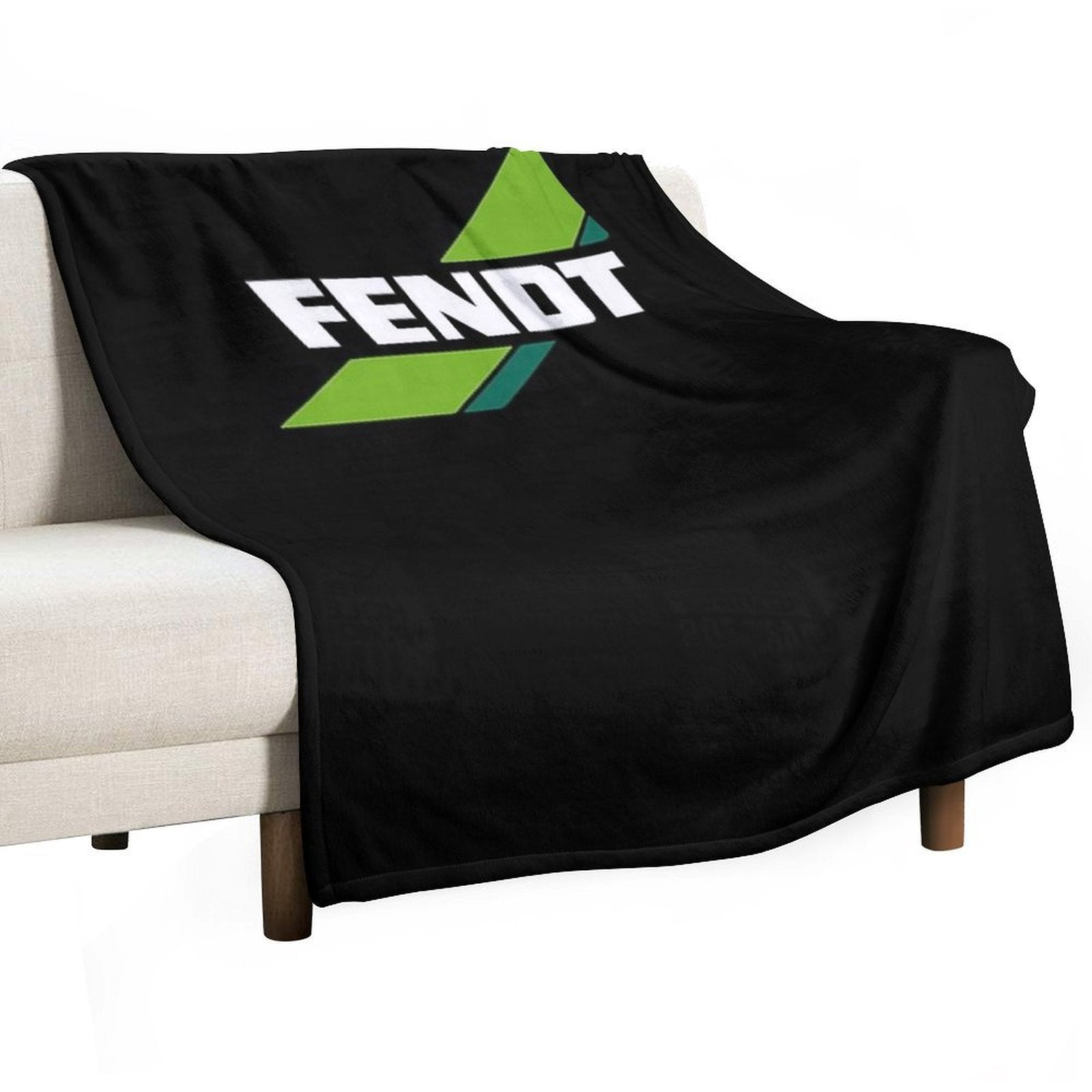 BEST SELLER - Fendt Tractors Logo Merchandise Essential Sustainable Throw Blanket