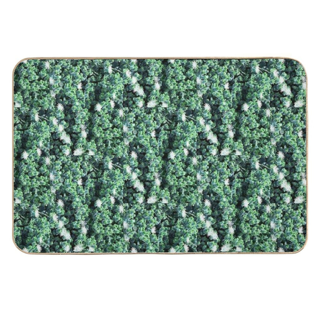 Some Beautiful White Flowers  Slip-Resistant Bath Mat