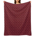 Red Eyes Lightweight Throw Blanket