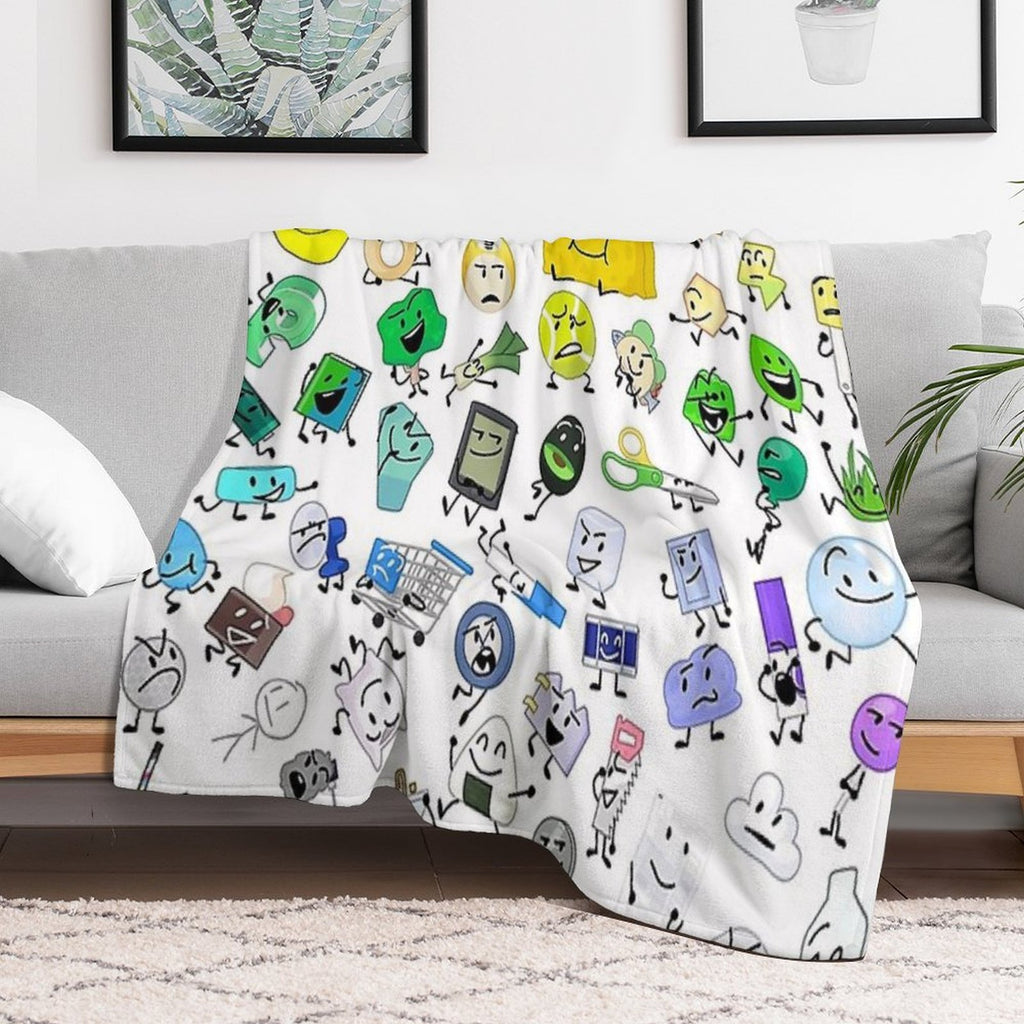 BFB And TPOT Full Cast All-season Throw Blanket