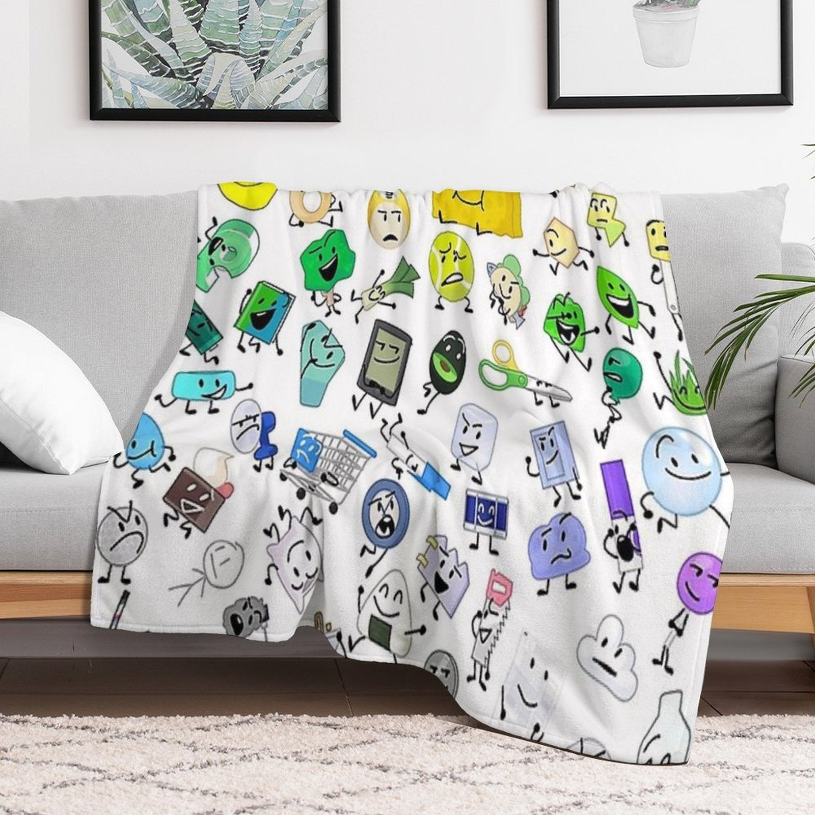 BFB And TPOT Full Cast All-season Throw Blanket