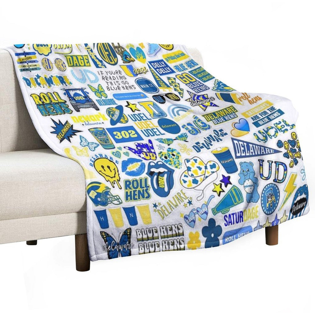 Delaware Durable Throw Blanket