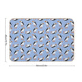 Cute And Whimsical Puffin Design  Slip-Resistant Bath Mat