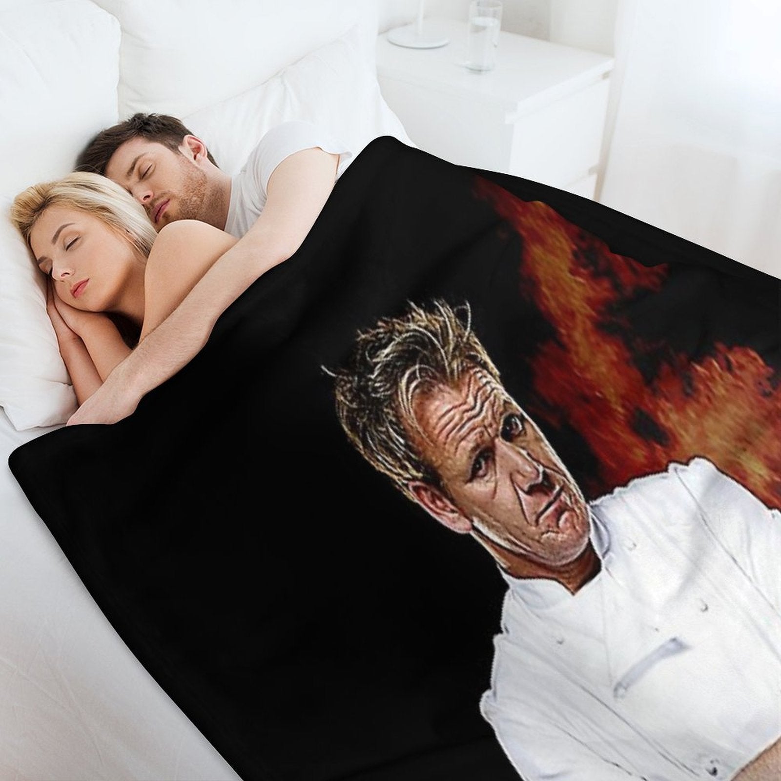 Gordon Ramsay Velvety-soft Throw Blanket