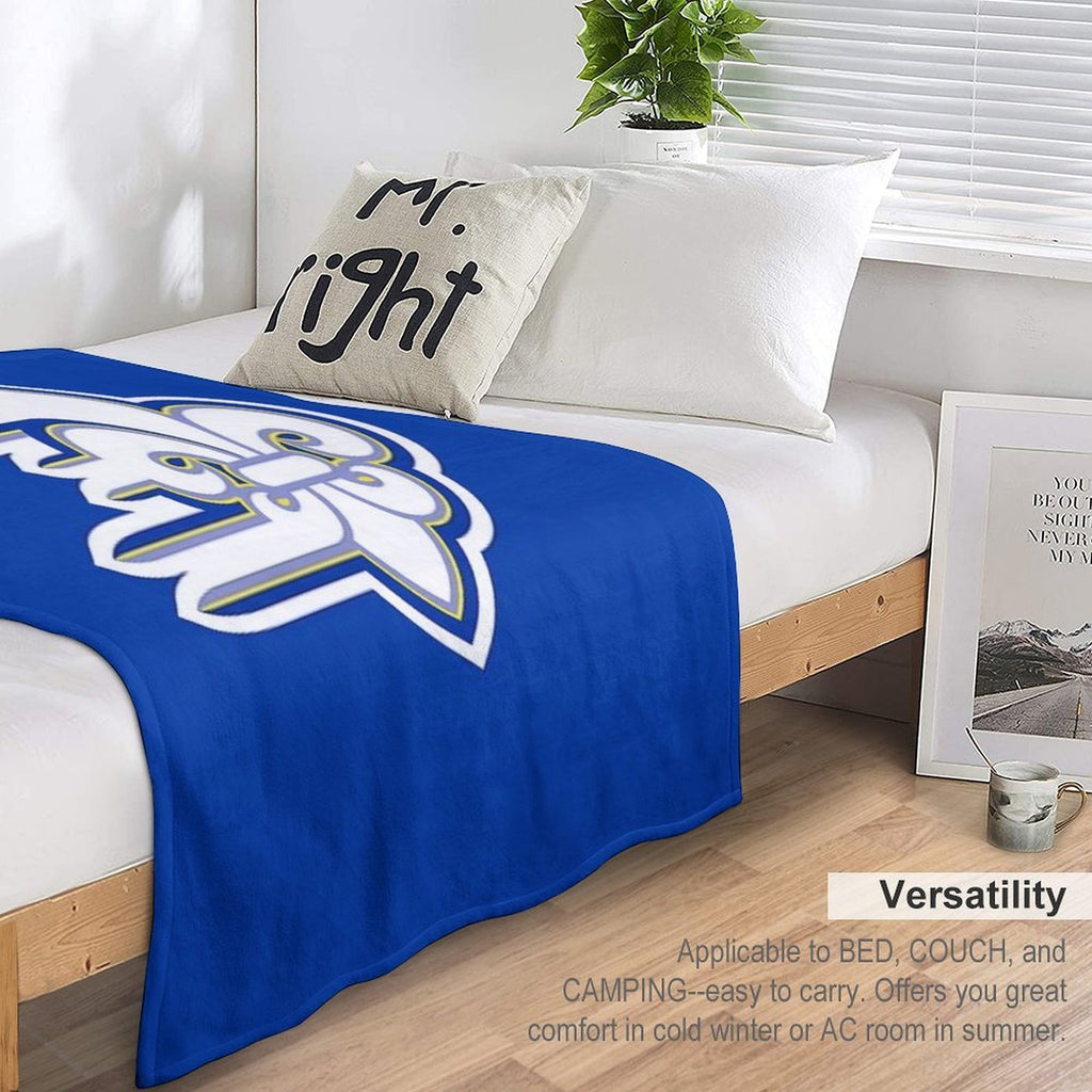 Limestone Saints Travel-friendly Throw Blanket