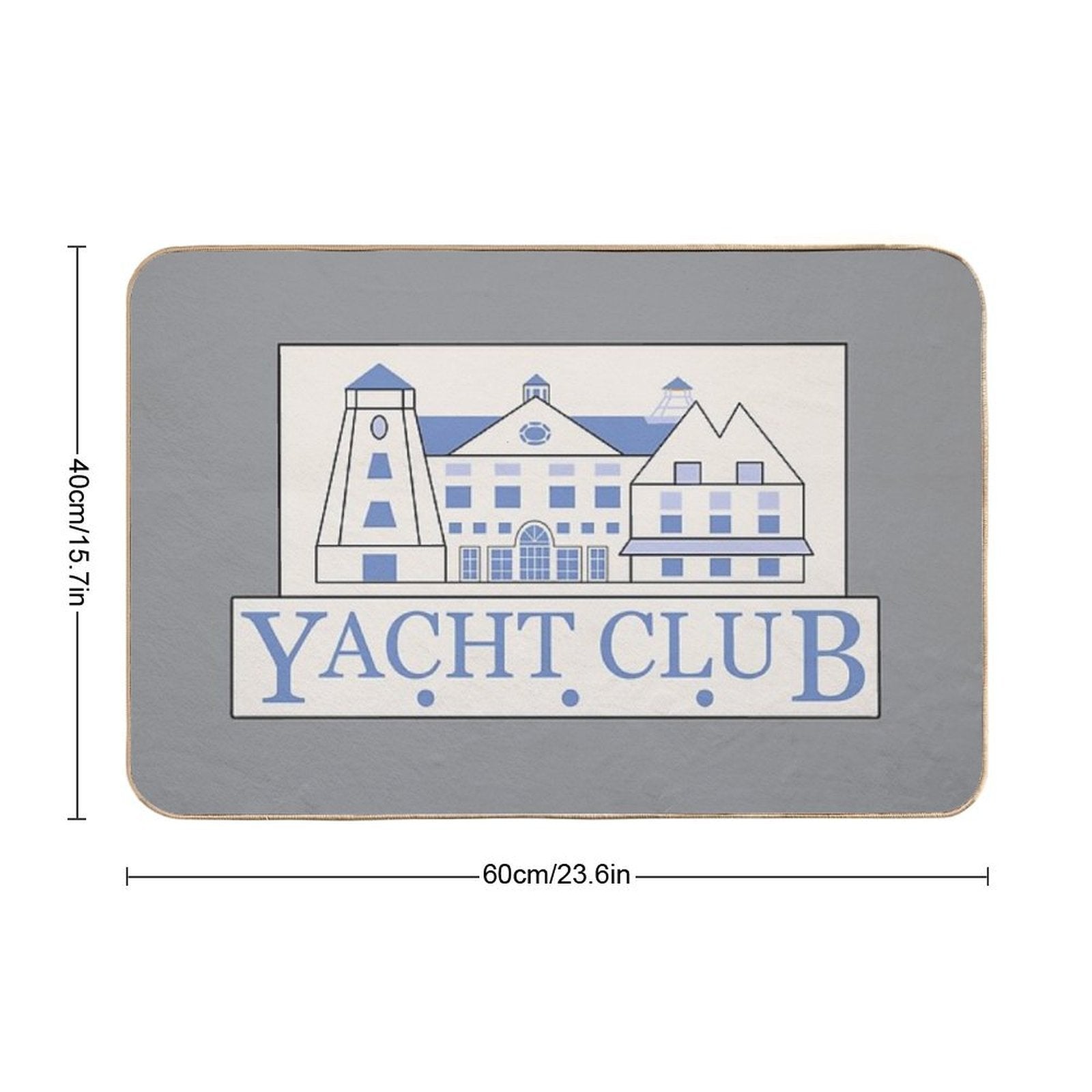 The Yacht Club  Multi-Purpose Bath Mat