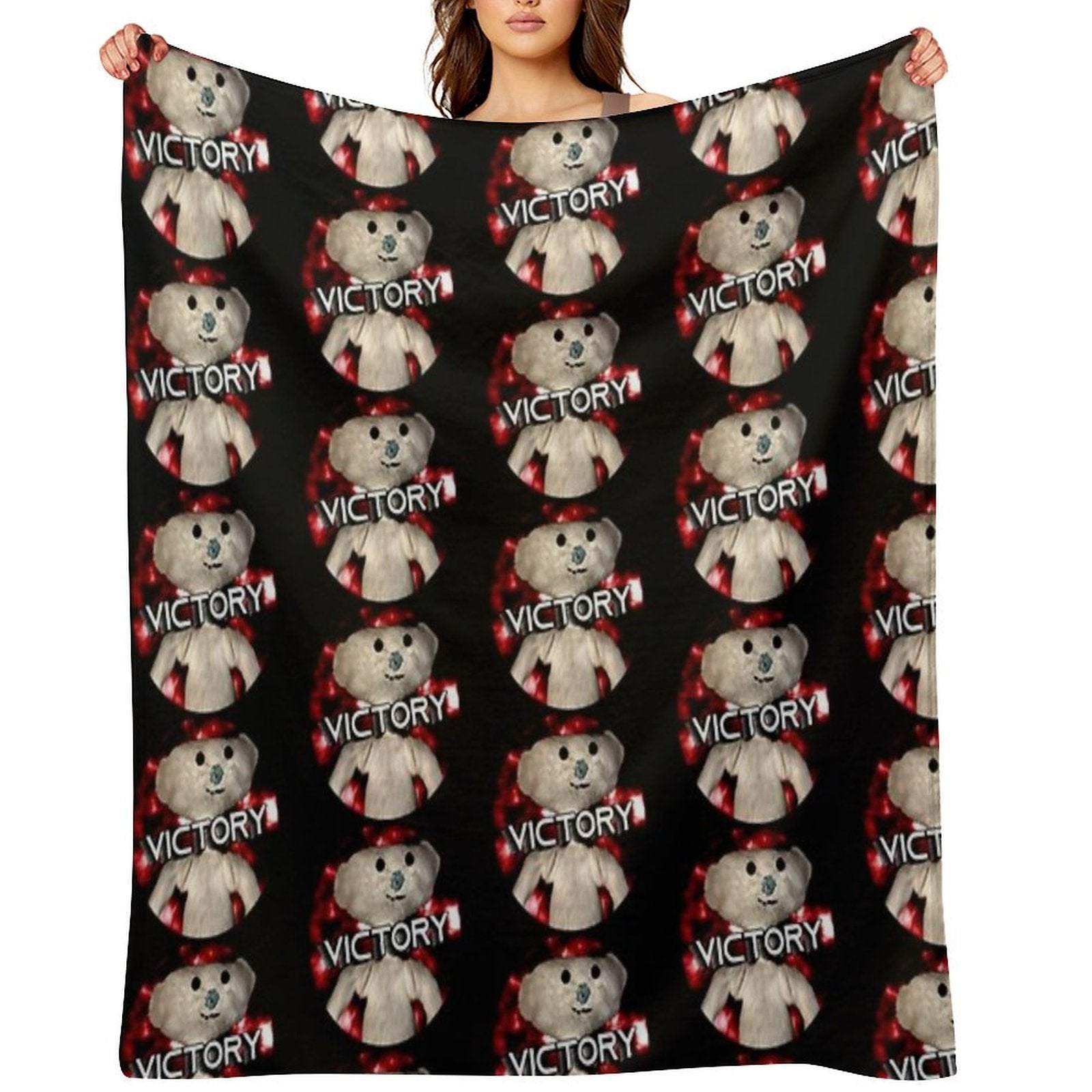 Bear (Alpha) Victory All-season Throw Blanket