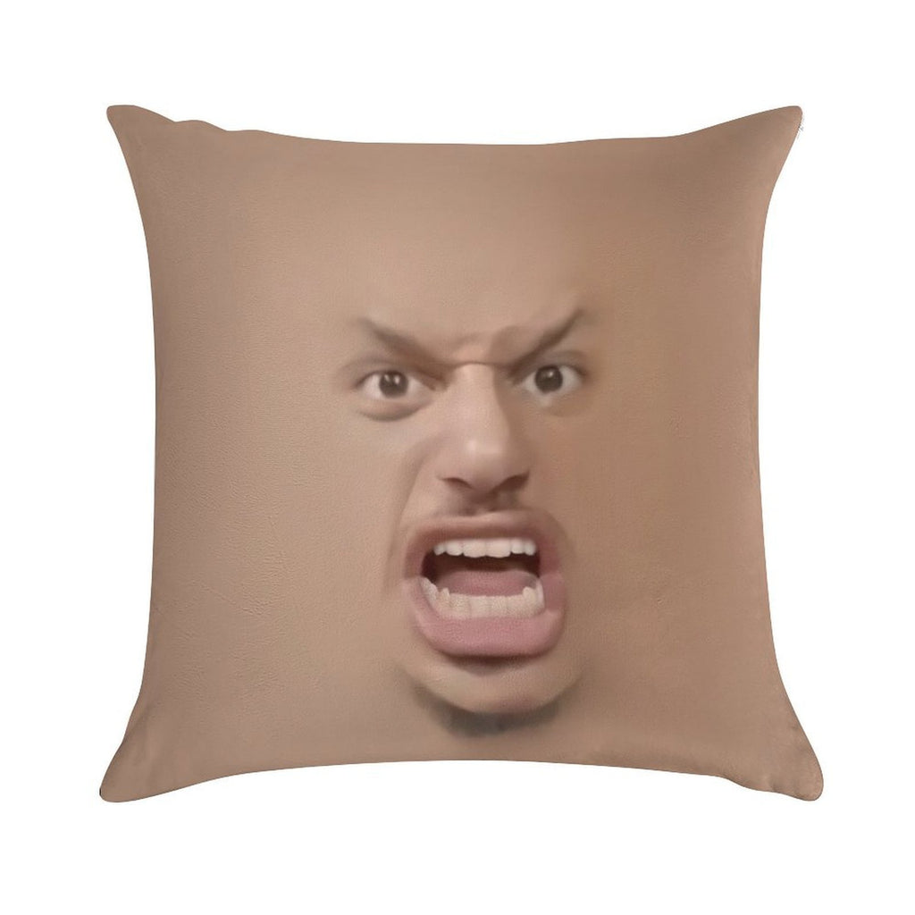 Eric Andre Yelling Soft Decorative Cover Throw Pillow