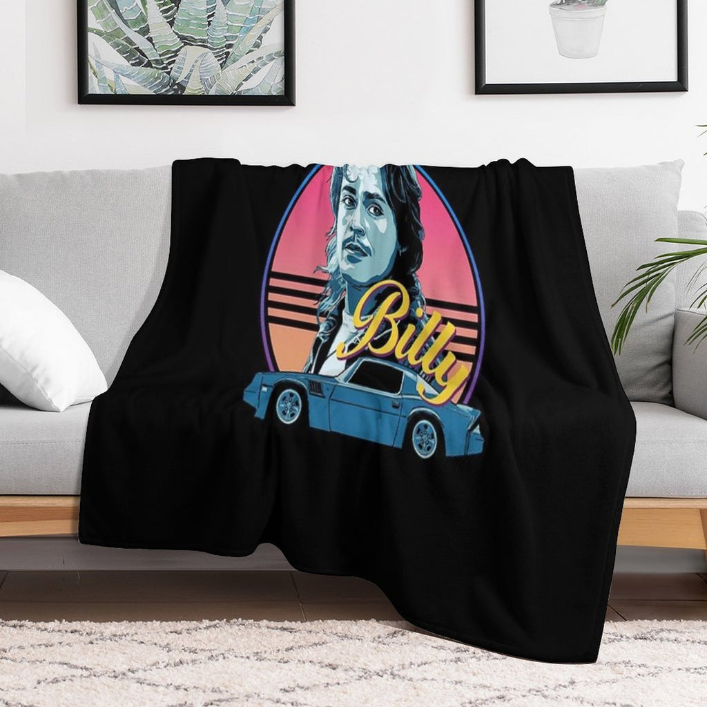 Billy Hargrove - Stranger Things - 80s Style Compact Throw Blanket