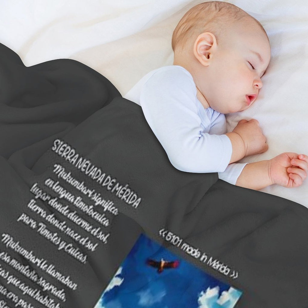 Mérida, Venezuela – Andean Beauty in Three Moments Anti-pilling Throw Blanket