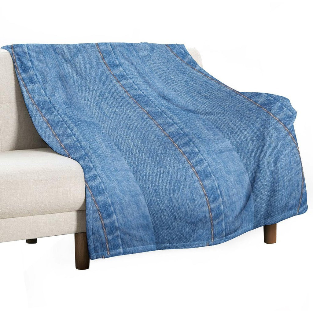 Denim Durable Throw Blanket
