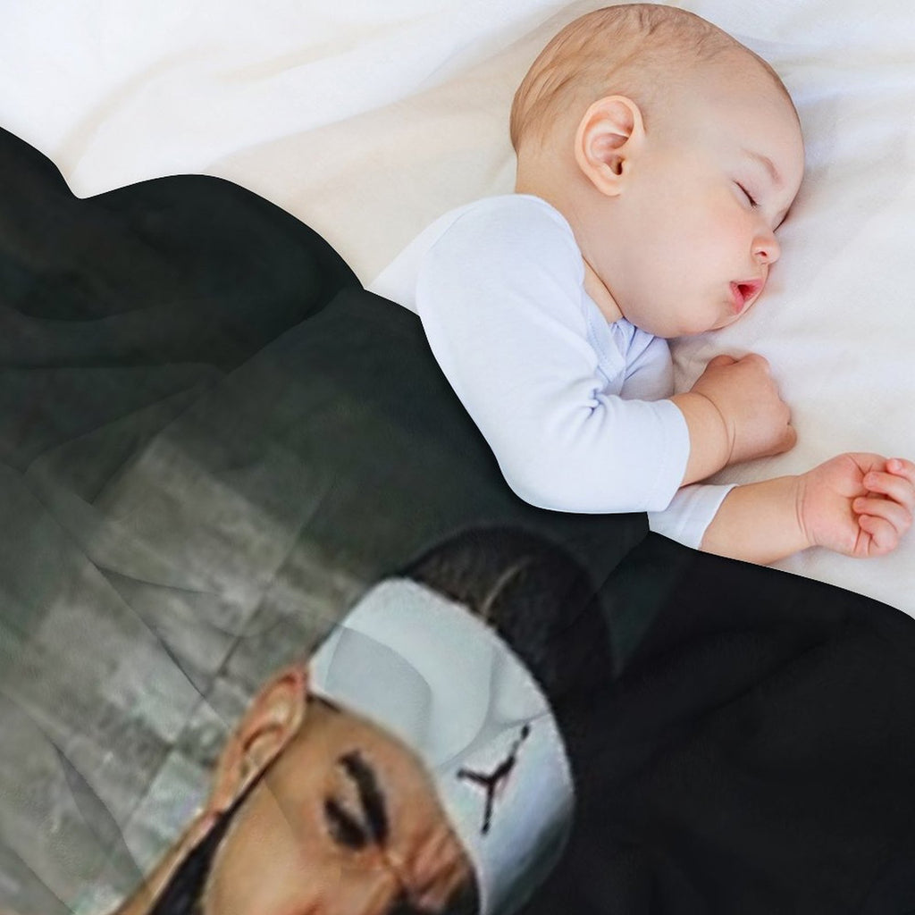 Drake Shirtless Machine-washable Throw Blanket