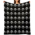 Haven White Logo Wrinkle-free Throw Blanket
